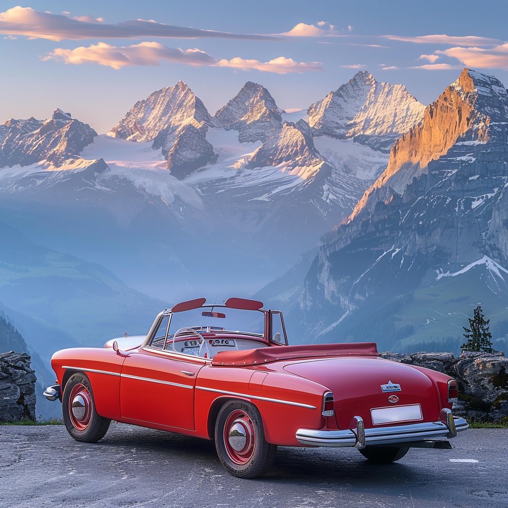 De charme van rijden door de Zwitserse Alpen