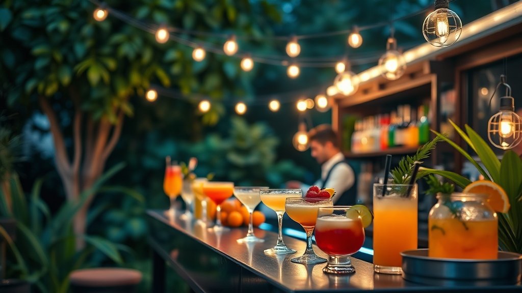 Mobiele cocktailbars: een feestelijke boost voor elk evenement